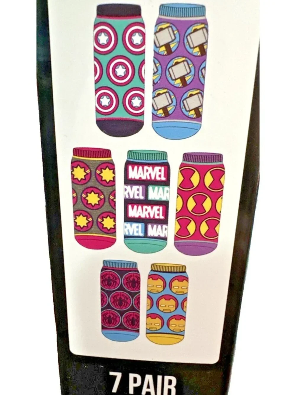 Marvel day socks